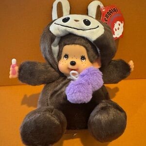 7.8” Monchhichi Labubu Collaboration Plush